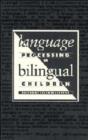 Image for Language Processing in Bilingual Children