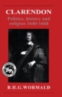 Image for Clarendon : Politics, History and Religion 1640-1660