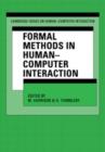 Image for Formal Methods in Human-Computer Interaction
