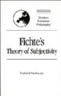 Image for Fichte&#39;s Theory of Subjectivity