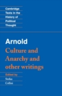 Image for Culture and anarchy and other writings