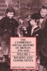 Image for The Cambridge Social History of Britain, 1750-1950 3 Volume Hardback Set