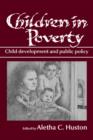 Image for Children in Poverty : Child Development and Public Policy