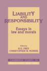 Image for Liability and Responsibility