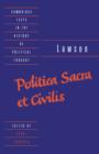 Image for Lawson: Politica sacra et civilis