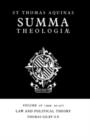 Image for Summa Theologiae: Volume 28, Law and Political Theory