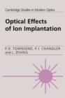 Image for Optical Effects of Ion Implantation