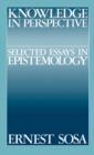 Image for Knowledge in Perspective : Selected Essays in Epistemology