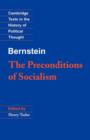 Image for Bernstein: The Preconditions of Socialism