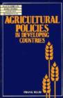 Image for Agricultural Policies in Developing Countries