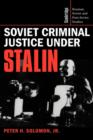 Image for Soviet Criminal Justice under Stalin