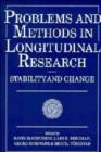Image for Problems and Methods in Longitudinal Research