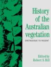 Image for History of the Australian Vegetation