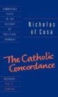 Image for Nicholas of Cusa: The Catholic Concordance