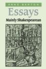 Image for Essays, Mainly Shakespearean