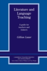 Image for Literature and Language Teaching