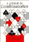 Image for A Course in Combinatorics