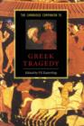 Image for The Cambridge Companion to Greek Tragedy