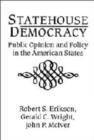 Image for Statehouse Democracy : Public Opinion and Policy in the American States