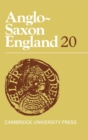 Image for Anglo-Saxon England: Volume 20