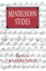 Image for Mendelssohn Studies