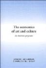 Image for The Economics of Art and Culture