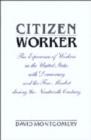 Image for Citizen Worker