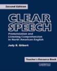 Image for Clear Speech Teacher&#39;s Resource Book : Pronunciation and Listening Comprehension in American English