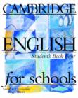 Image for Cambridge English for schools: Student&#39;s book 4 : Bk. 4