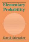 Image for Elementary Probability