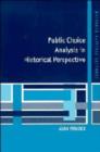 Image for Public Choice Analysis in Historical Perspective