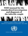 Image for WHO Manual for the Standardized Investigation and Diagnosis of the Infertile Couple