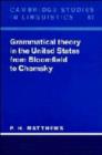 Image for Grammatical Theory in the United States : From Bloomfield to Chomsky