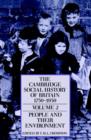 Image for The Cambridge social history of Britain, 1750-1950Vol. 2: People and their environment