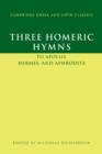 Image for Three Homeric Hymns