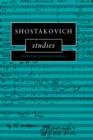 Image for Shostakovich Studies