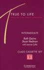 Image for True to Life Intermediate Class Audio Cassette Set (3 Cassettes) : English for Adult Learners