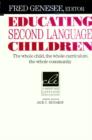 Image for Educating Second Language Children