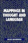Image for Mappings in Thought and Language