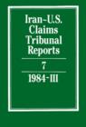 Image for Iran-U.S. Claims Tribunal Reports: Volume 7
