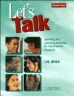 Image for Let&#39;s talk student&#39;s book  : speaking and listening activities for intermediate students