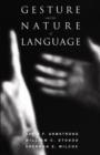 Image for Gesture and the Nature of Language