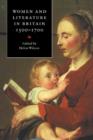 Image for Women and literature in Britain, 1500-1700