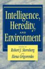 Image for Intelligence, heredity and environment