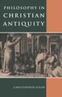 Image for Philosophy in Christian Antiquity