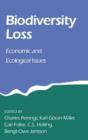 Image for Biodiversity loss  : economic and ecological issues