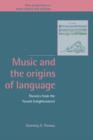 Image for Music and the Origins of Language