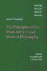 Image for Anne Conway  : The principles of the most ancient and modern philosophy