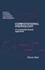 Image for Computational Phonology : A Constraint-Based Approach