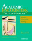 Image for Reading, study skills, and writing  : content focus, human behavior : Human Behaviour